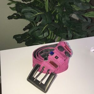 Escada Suede Leather Belt